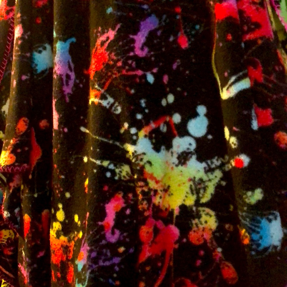Psychedelic Lava lamp color black Blanket, twinsize, lightweight, very colorful